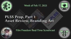 Screencast Session for 2023-02-17: PLSS "Hero" Prop for Lunatics, Part 1 by Film Freedom Screencasts