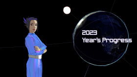 2023 Year's Progress by Lunatics Project: Timelapse Screencasts