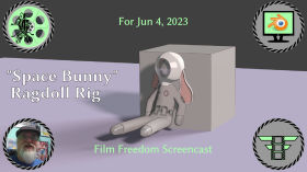 Screencast: "Space Bunny" Ragdoll Rig by Film Freedom Project (Channel)