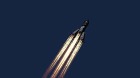 Shot Test: SF-3-A (Soyuz Ascending with Rocket Plume Effect) by Lunatics Project (Channel)